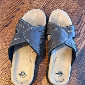 Dockers Men's Dark Brown Slide Sandals